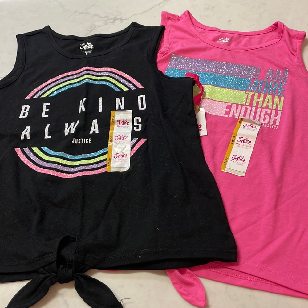 Justice Large Tank Tops